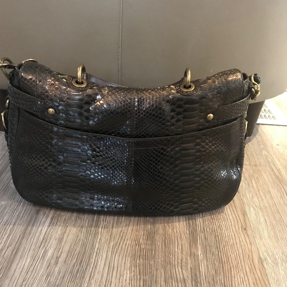 Coach real python satchel bag - Picture 5 of 5